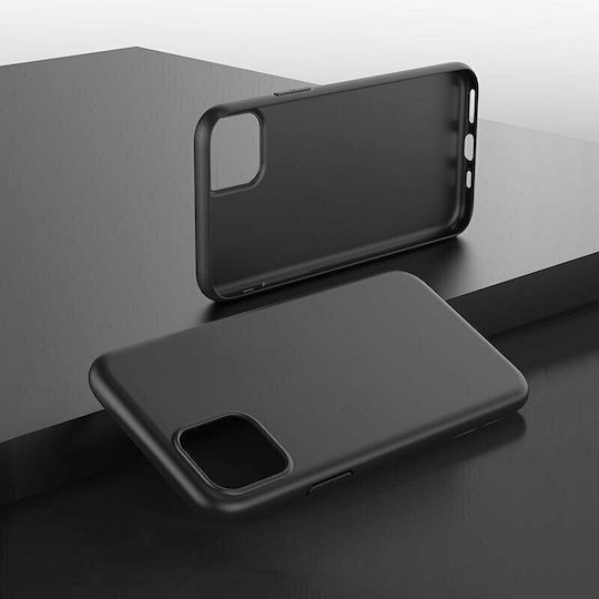 Hurtel Soft Back Cover Σιλικόνης Μαύρο (Poco M3 / Redmi 9T)