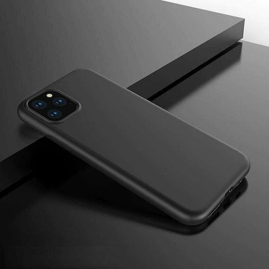 Hurtel Soft Back Cover Σιλικόνης Μαύρο (Poco M3 / Redmi 9T)