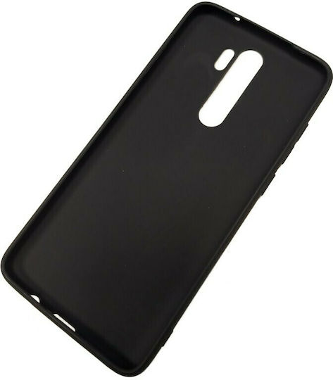Soft Touch Back Cover Σιλικόνης Μαύρο (Xiaomi Mi Note 10 Lite)
