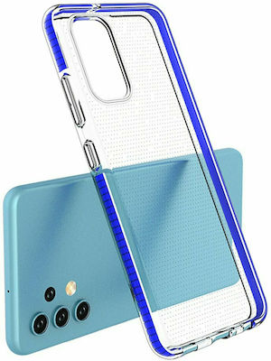 Hurtel Spring Back Cover Silicone 1mm Light Blue (Galaxy A32 4G)