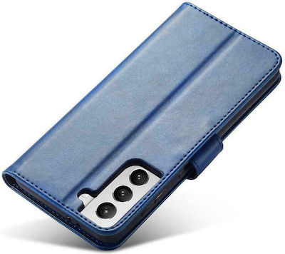 Hurtel Magnet Elegant Wallet Δερματίνης Μπλε (Galaxy S22 Ultra 5G)