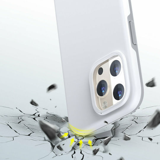 Choetech MFM Anti-drop Задна корица Пластмаса Бял (iPhone 13 Pro)