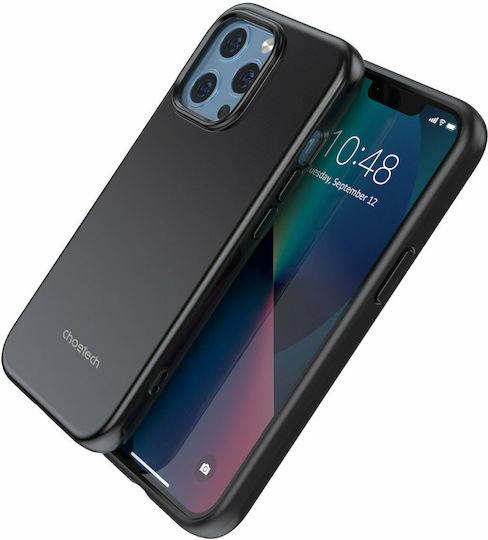 Choetech MFM Anti Drop Back Cover Πλαστικό Μαύρο (iPhone 13 Pro Max)