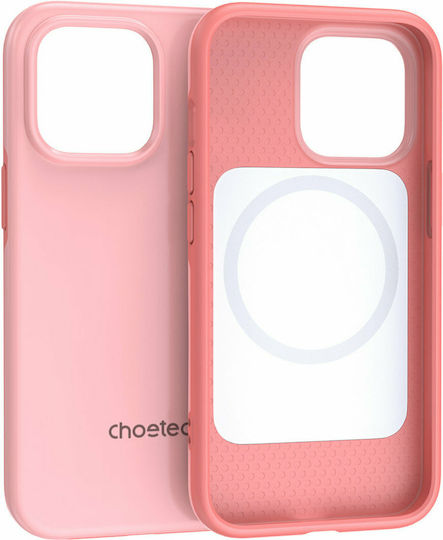 Choetech MFM Anti-drop Umschlag Rückseite Kunststoff / Silikon Rosa (iPhone 13 Pro)