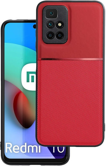 Forcell Noble Задна корица Пластмаса Червен (Redmi 10C)