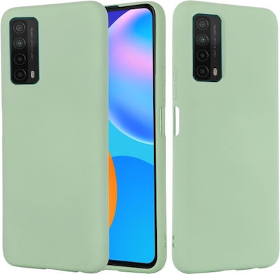 Sonique Liquid Coperta din spate Silicon Verde (Huawei P Smart 2021)