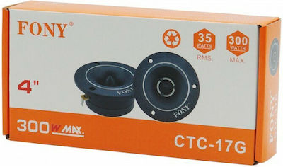 PerVoi Set Car Audio Round Tweeters