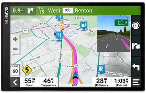Garmin 8" Display GPS Device Drivesmart 86 MT-S with USB / Wi-Fi and Card Slot