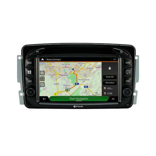 Dynavin Ηχοσύστημα Αυτοκινήτου για Mercedes-Benz Vito / Viano / C Class / CLK Class / G Class / Sprinter 2000-2007 (Bluetooth/USB/WiFi/GPS/Apple-Carplay/Android-Auto) με Οθόνη Αφής 7"