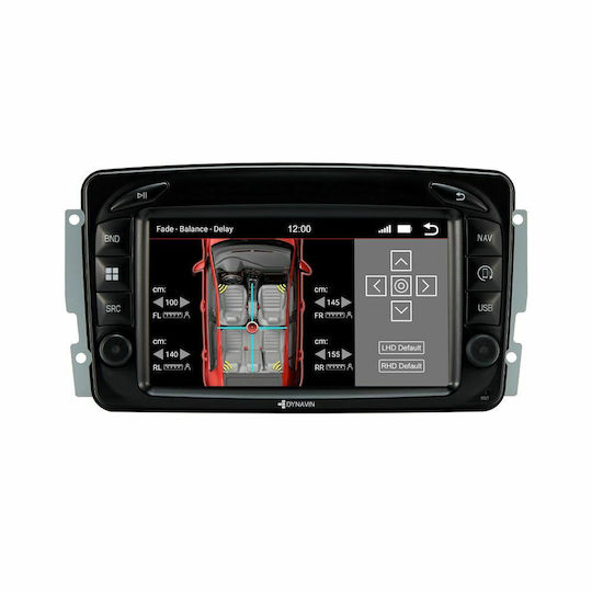 Dynavin Ηχοσύστημα Αυτοκινήτου για Mercedes-Benz Vito / Viano / C Class / CLK Class / G Class / Sprinter 2000-2007 (Bluetooth/USB/WiFi/GPS/Apple-Carplay/Android-Auto) με Οθόνη Αφής 7"