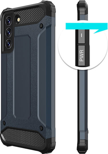 Hurtel Hybrid Armor Tough Здрава Задна Корица Пластмаса Сребърна (Galaxy S21 FE 5G)