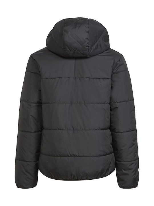 Kids' Sports Jacket Short with Hood Black Adicolor