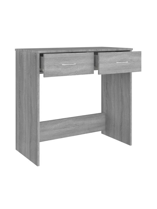 Desk Grey Sonoma 80x40x75cm