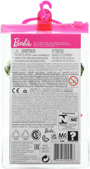Barbie Rochie Zebra Haine pentru păpuși Extra pentru 3+ ani+ Ani