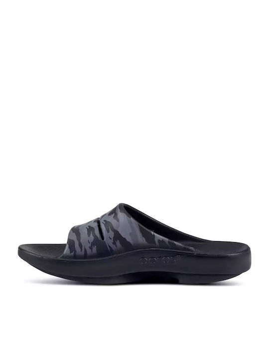 Ανδρικά Slides Ανατομικά Black Camo