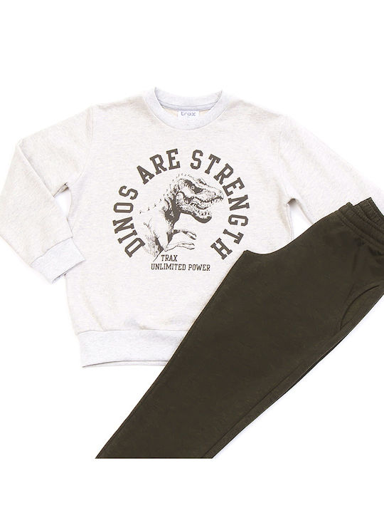 Trax Kids Sweatpants Set Gray 2pcs