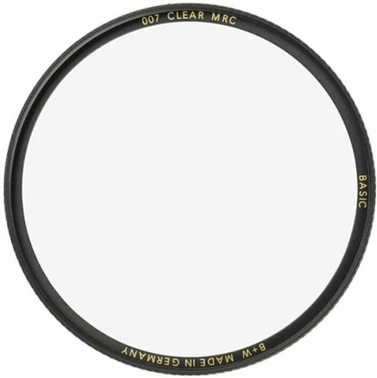 B+W Basic Clear Lens Filter Diameter 82mm with MRC Coating Scratch Resistant for Photography Lenses