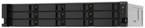 QNap TS-1273AU-RP-8G NAS Rack με 12 θέσεις για HDD/SSD και 2 θύρες Ethernet