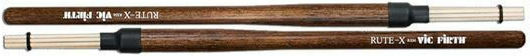 Vic Firth Hickory Hot Rods Rute-X Light σε Καφέ Χρώμα