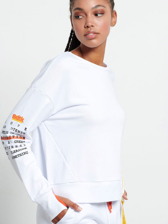 Long Women's Sweatshirt White