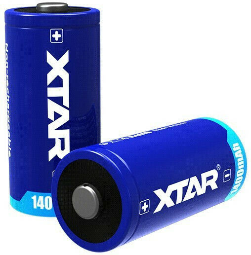 XTAR Μπαταρία Λιθίου CR123A 3V Μιας Χρήσης (Long Life) 1τμχ