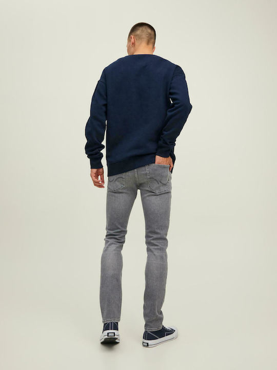 Jack & Jones Ανδρικό Φούτερ Navy Μπλε