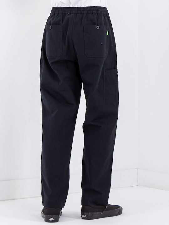 HUF Trousers Black