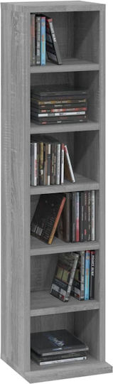 vidaXL Floor Standing Case Grey 21x20x88cm