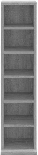 vidaXL Floor Standing Case Grey 21x20x88cm