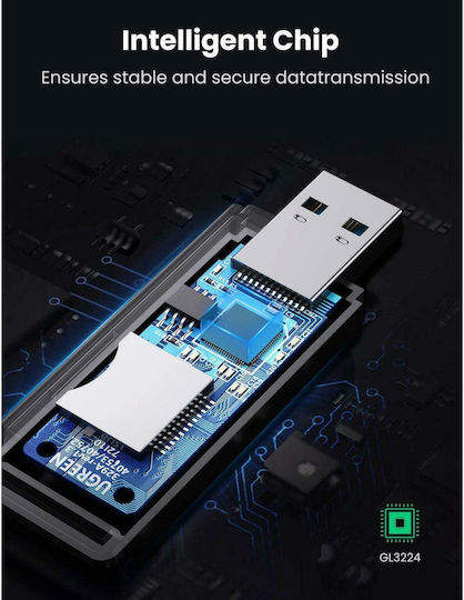 Ugreen Card Reader USB 3.0 για SD/microSD