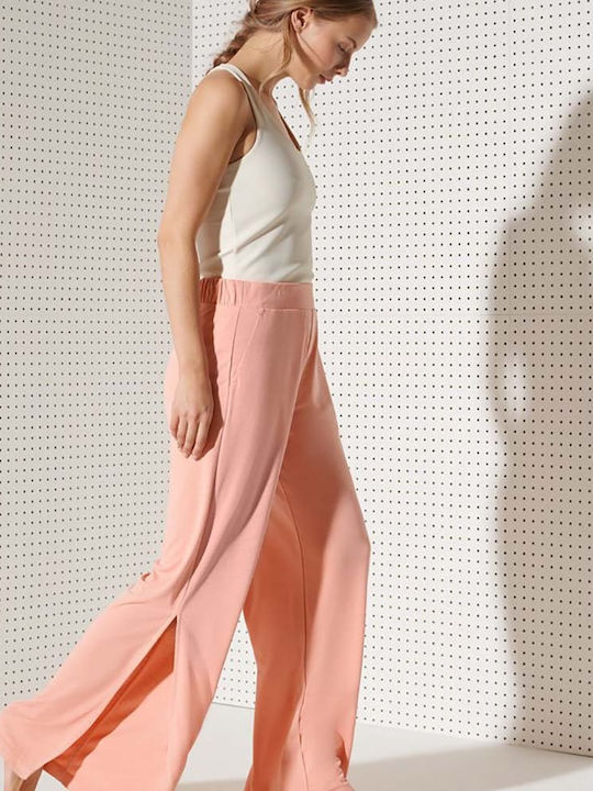 Sport Flex Jogginghose Breit Rosa