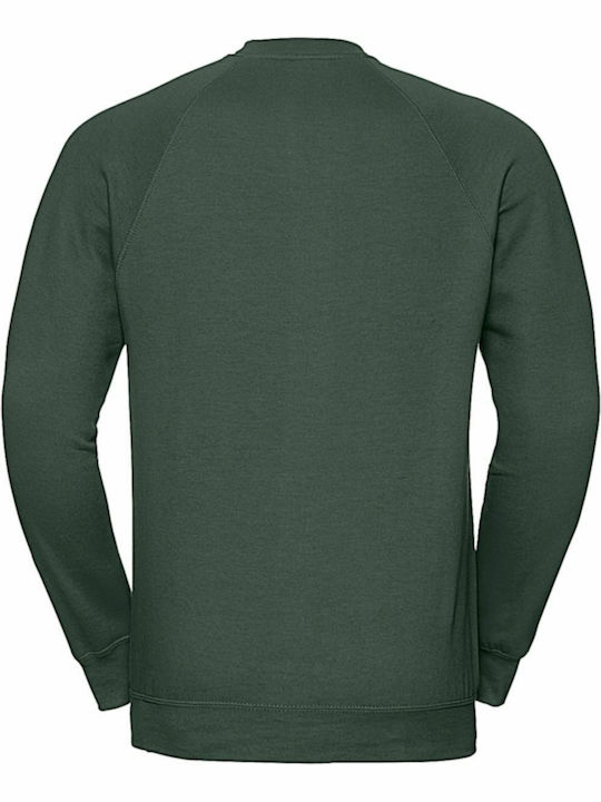 Russell Europe Men's Long Sleeve Promotional Sweatshirt Bottle Green