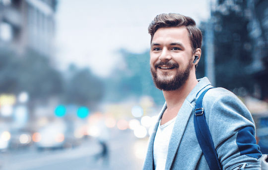 Earfun Air Pro SV In-ear Bluetooth Handsfree Ακουστικά με Αντοχή στον Ιδρώτα και Θήκη Φόρτισης Μαύρα