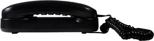 Witech WT-1010 Corded Phone Gondola Black WT-1010BLK