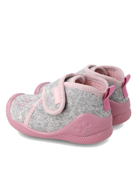 Kinderhausschuhe Stiefel Gray