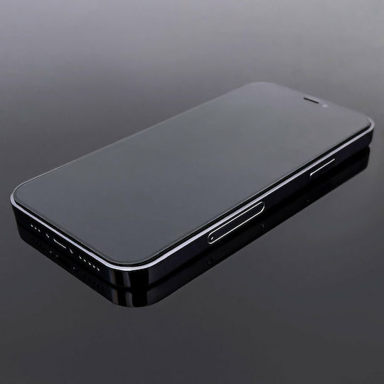 Wozinsky Case Friendly Vollkleber Vollflächig gehärtetes Glas Schwarz (Oppo Reno7 Pro 5 G)