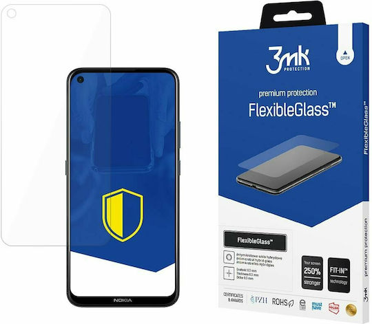 3MK Flexible Keramik Gehärtetes Glas (Nokia 5.4)