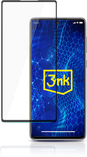 3MK Hardglass Max Lite Full Face Tempered Glass Μαύρο (Galaxy A73)