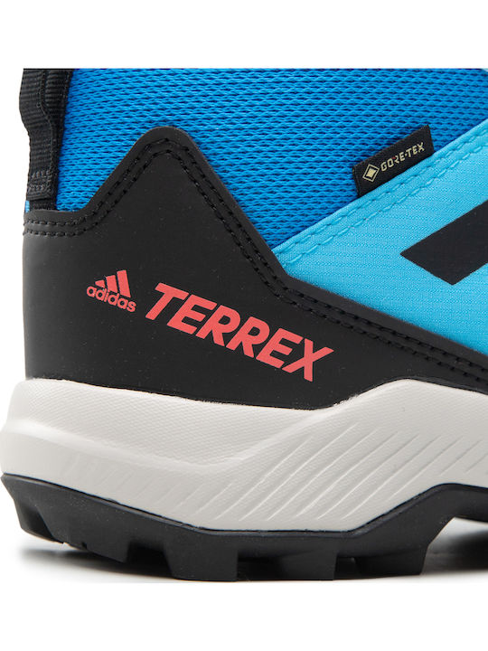 Παιδικά Μποτάκια Πεζοπορίας Terrex Mid Gtx K Jr Αδιάβροχα Μπλε