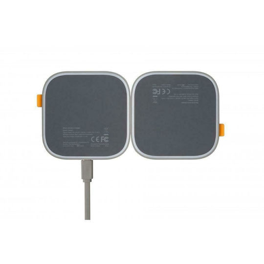 Xtorm Încărcător Wireless (Qi Pad) 15W Gri (XW402)
