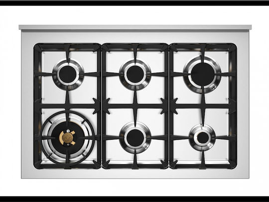 Bertazzoni Комерсиална готварска печка HER96L2EAVT