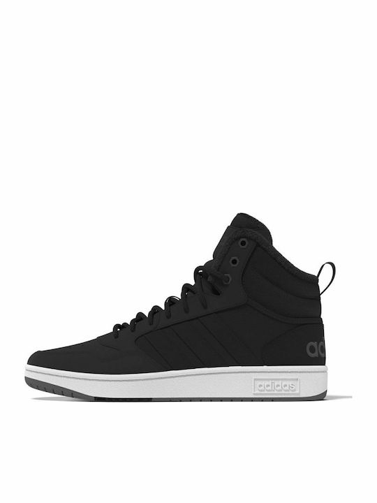 Hoops 3.0 Ανδρικά Μποτάκια Core Black / Cloud White