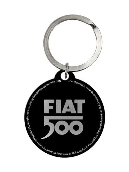 Nostalgic Art Σετ Μπρελόκ Nostalgic Fiat 500 Μεταλλικά 2τμχ Nostalgic Art Σετ Μπρελόκ Nostalgic Fiat 500 Μεταλλικά 2τμχ
