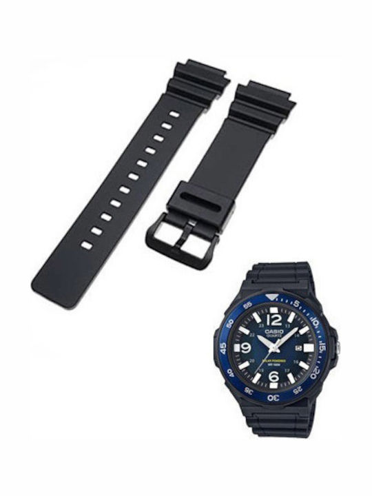 Casio Rubber Strap Black Casio Rubber Strap Black