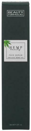 Beauty Formulas Organic Hemp Oil Serum Face 30ml