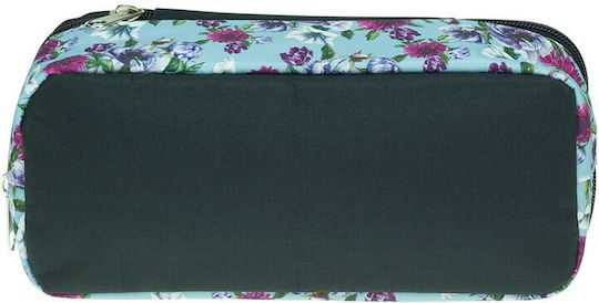Back Me Up Deer Pencil Case with 2 Compartments Turquoise