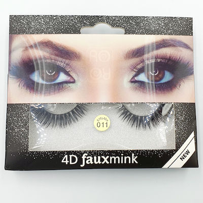 Ro-Ro Accessories EY204 Fauxmink Βλεφαρίδες Με Κόλλα