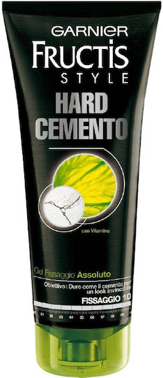 Garnier Fructis Style Hard Cemento Hair Gel 200ml