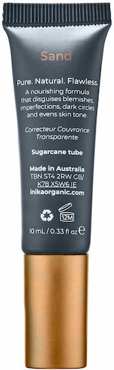 Inika Sheer Coverage Liquid Concealer Sand 10ml