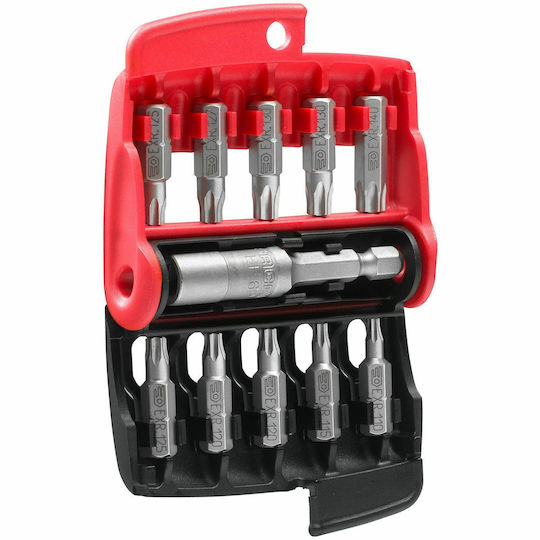 Facom Set 10 Schraubendreher-Bits Torx Set